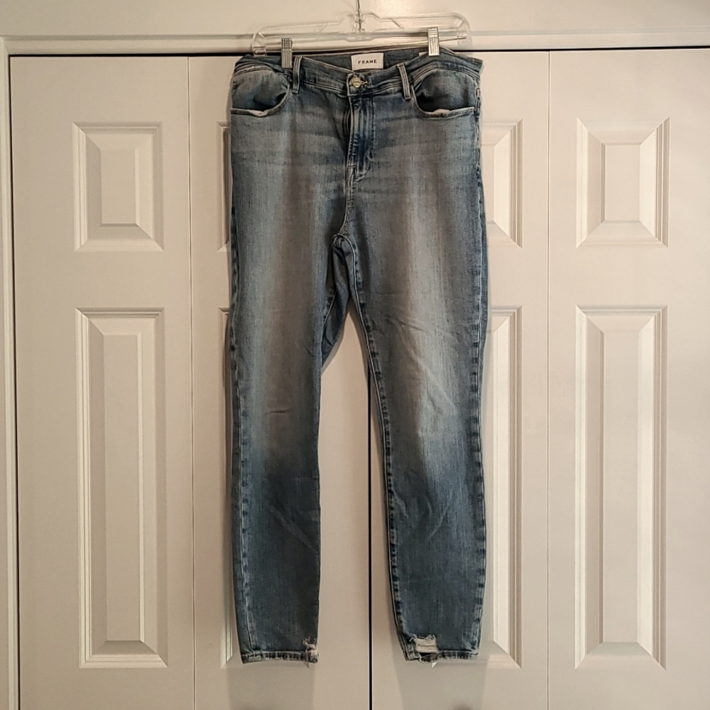 FRAME Le High Skinny Jeans